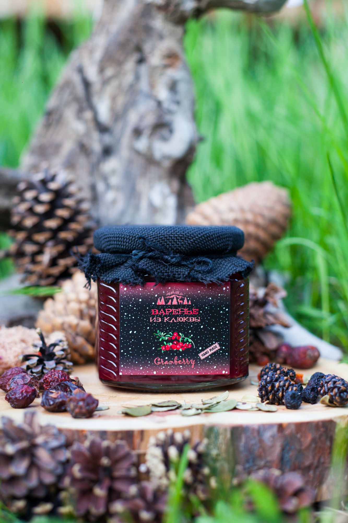 Варенье из клюквы 400 гр.