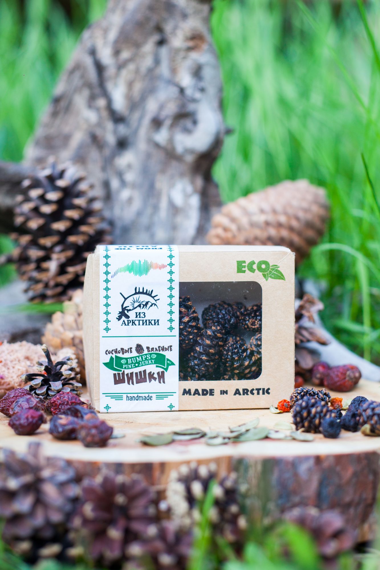 Вяленые шишки 100 гр.