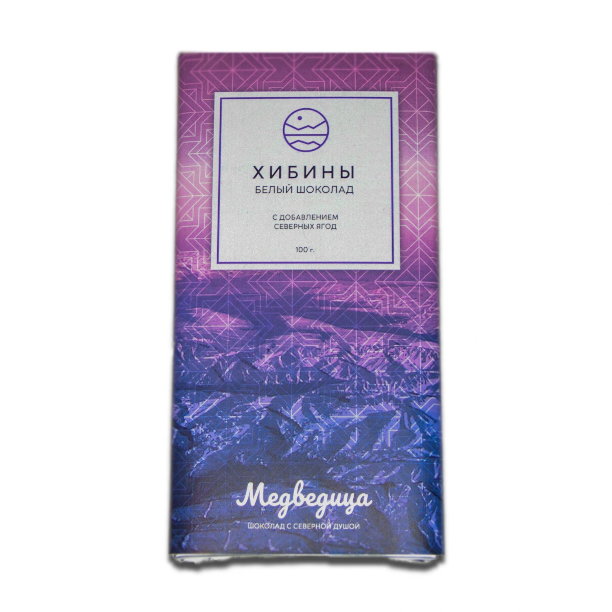 Шоколад "Хибины" белый 100 гр.
