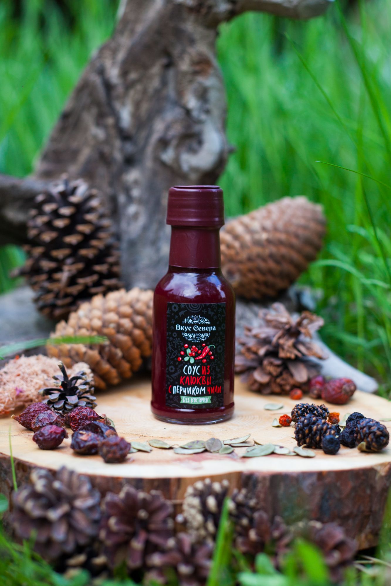 Соус из клюквы с перцем 95 мл.