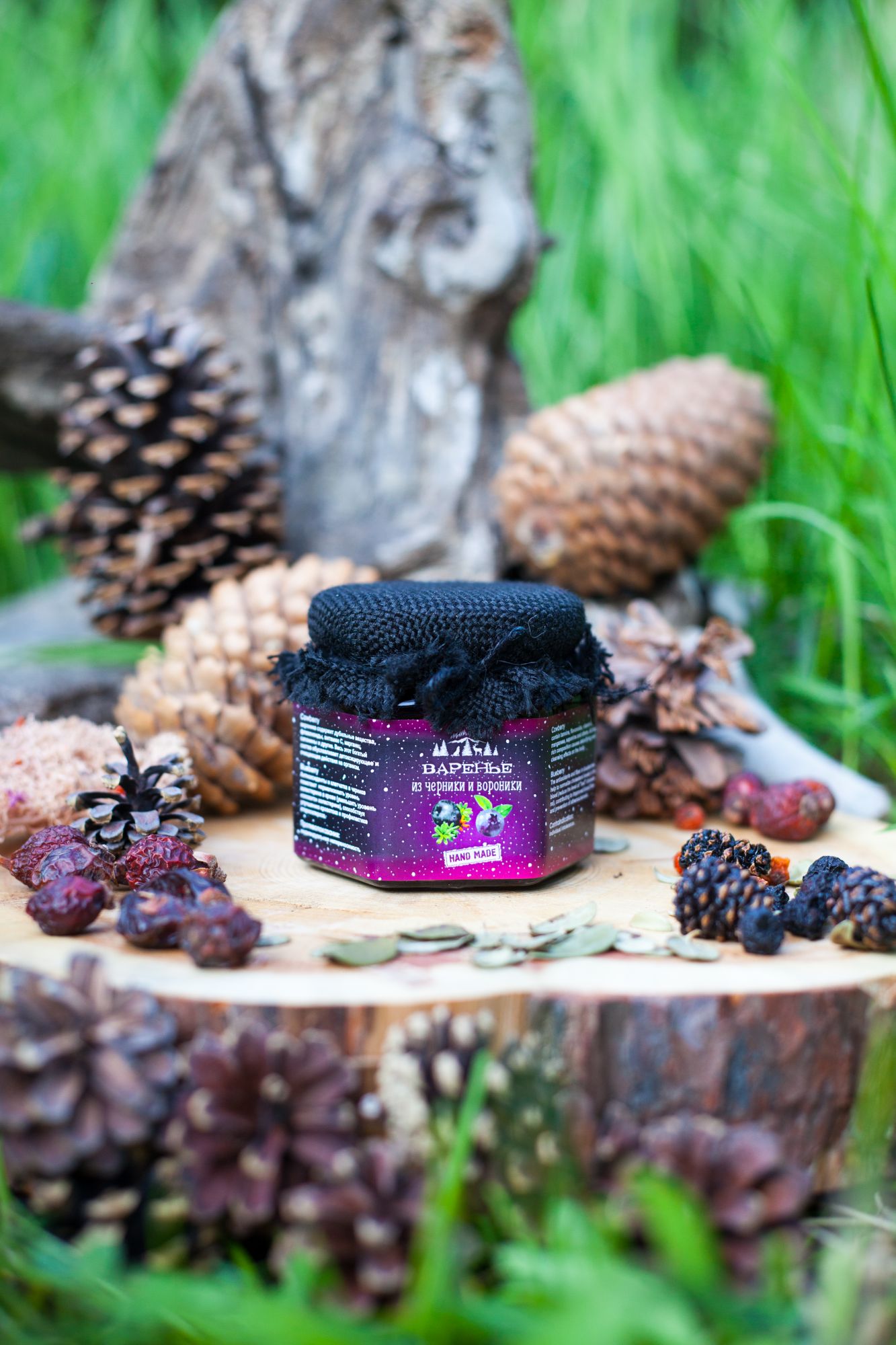 Варенье из черники и вороники 100 гр.