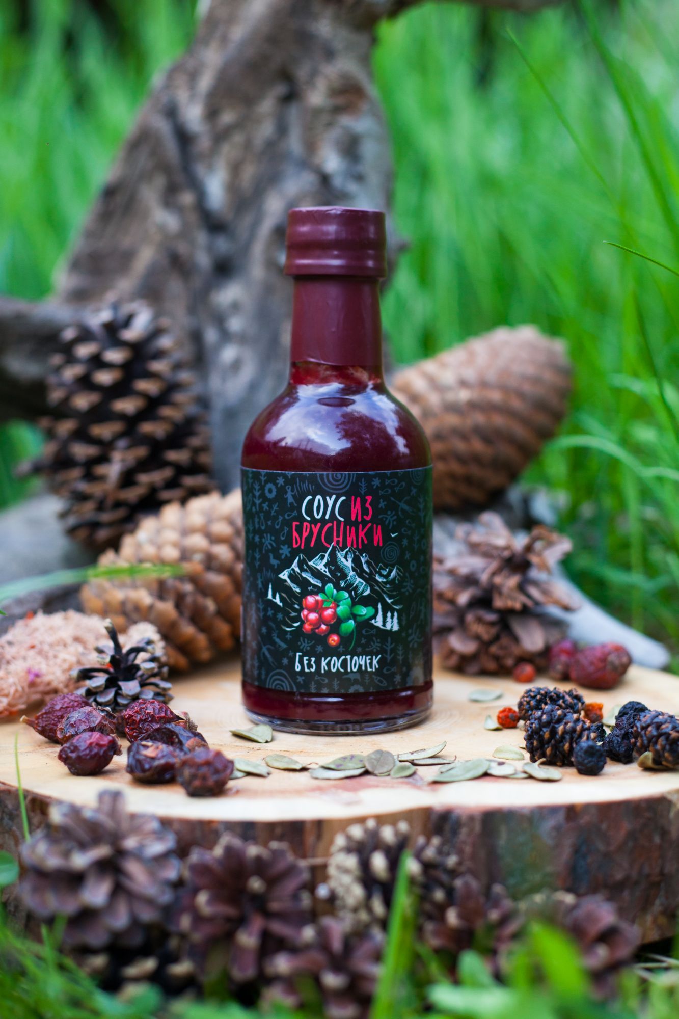 Соус из брусники 200 мл.