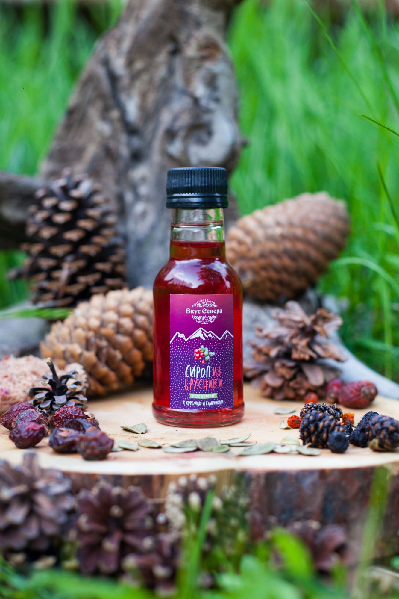 Сироп из брусники 95 мл.