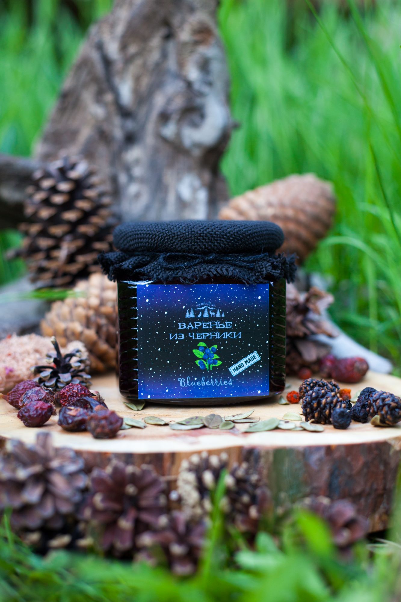Варенье из черники 400 гр.