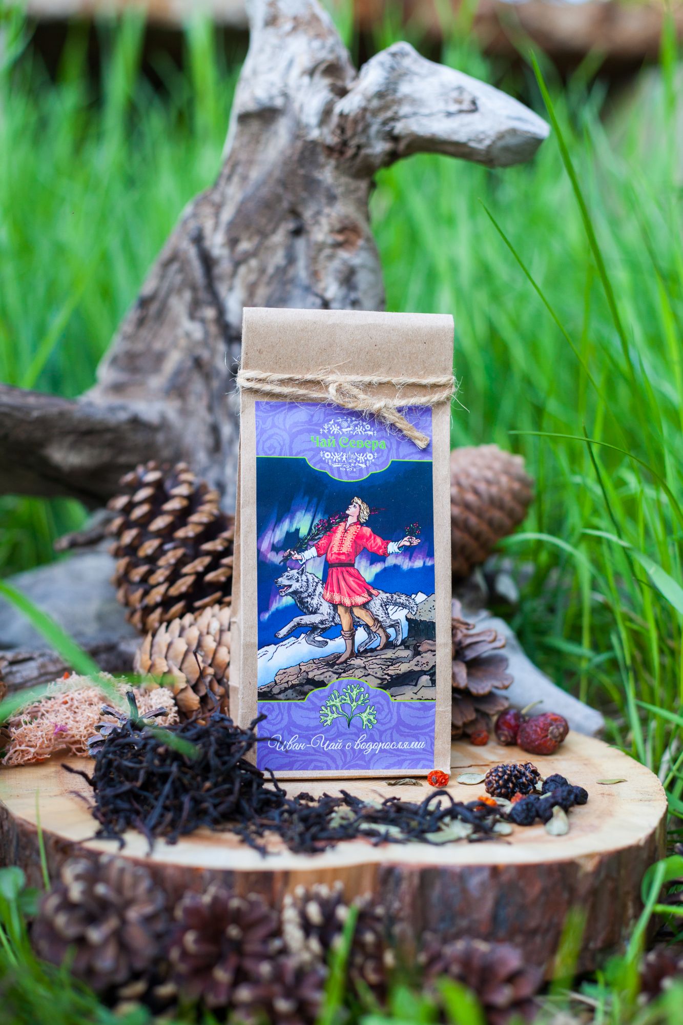 Иван-чай с водорослями 40 гр.