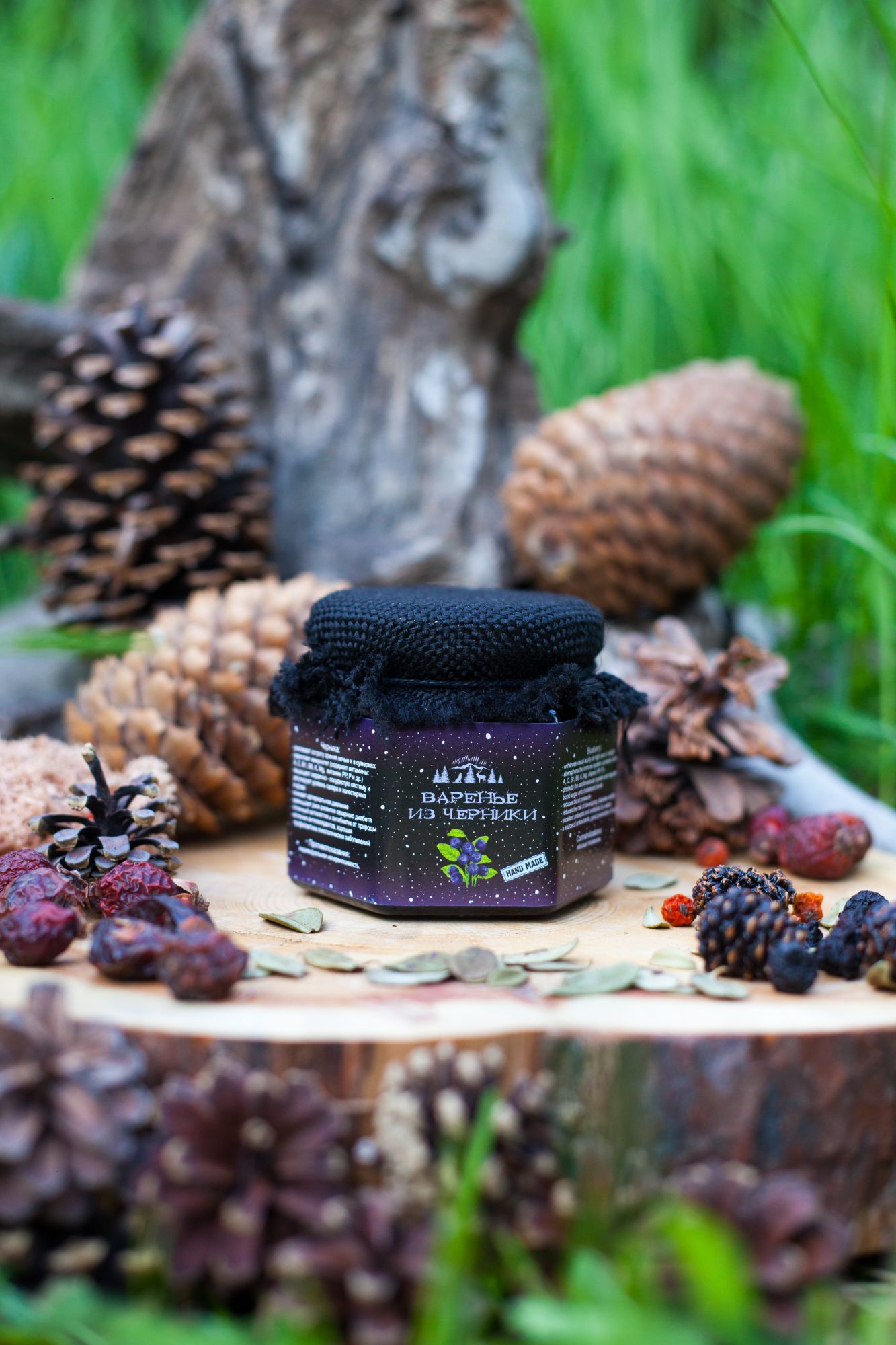 Варенье из черники 100 гр.