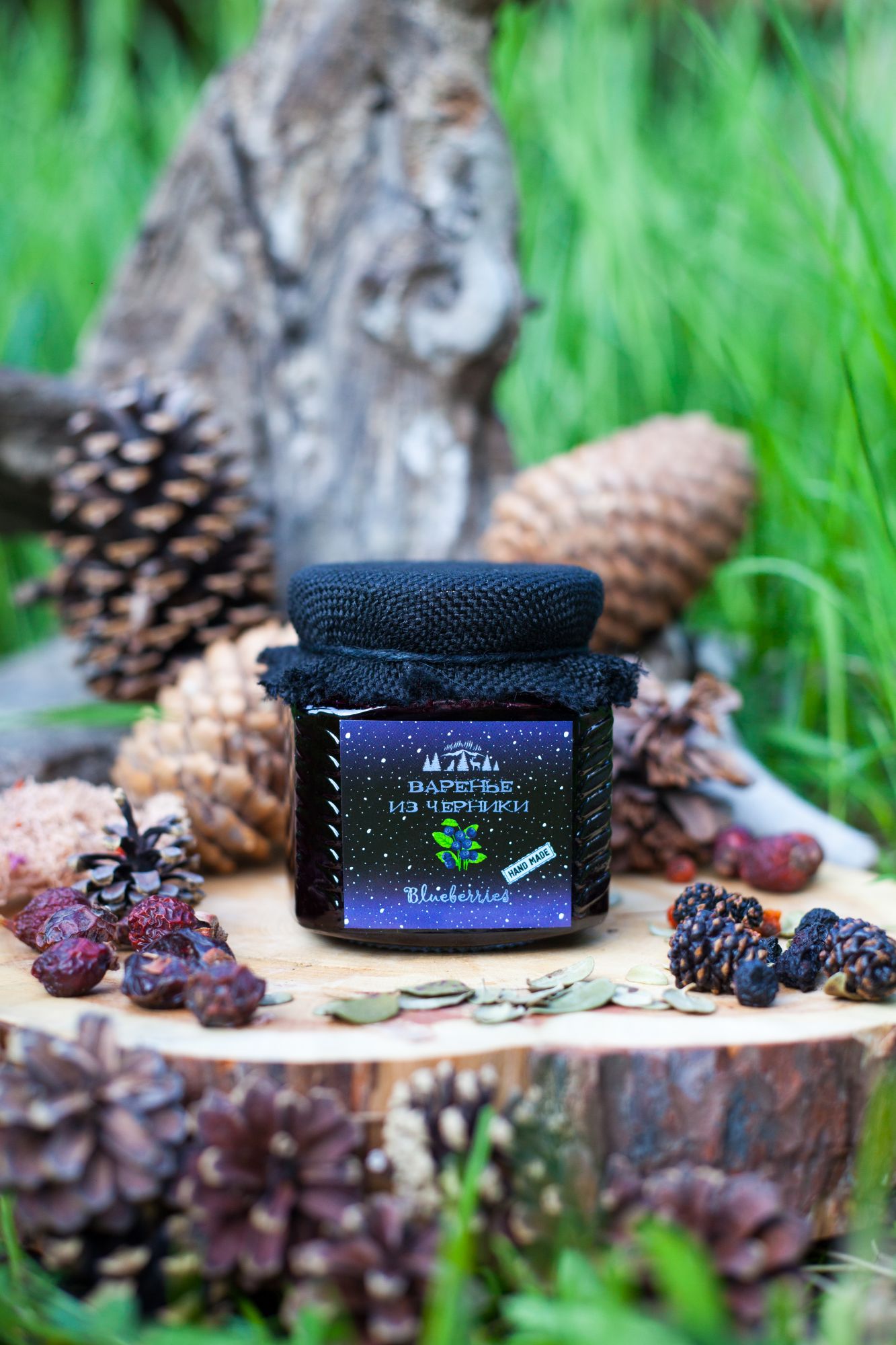 Варенье из черники 250 гр.