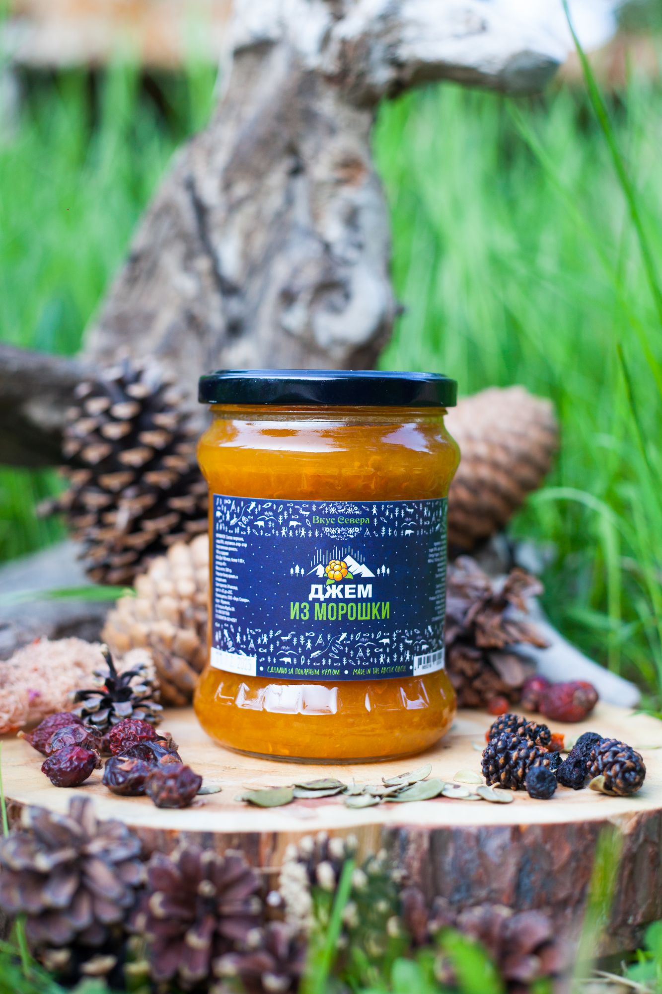 Джем из морошки 500 гр.