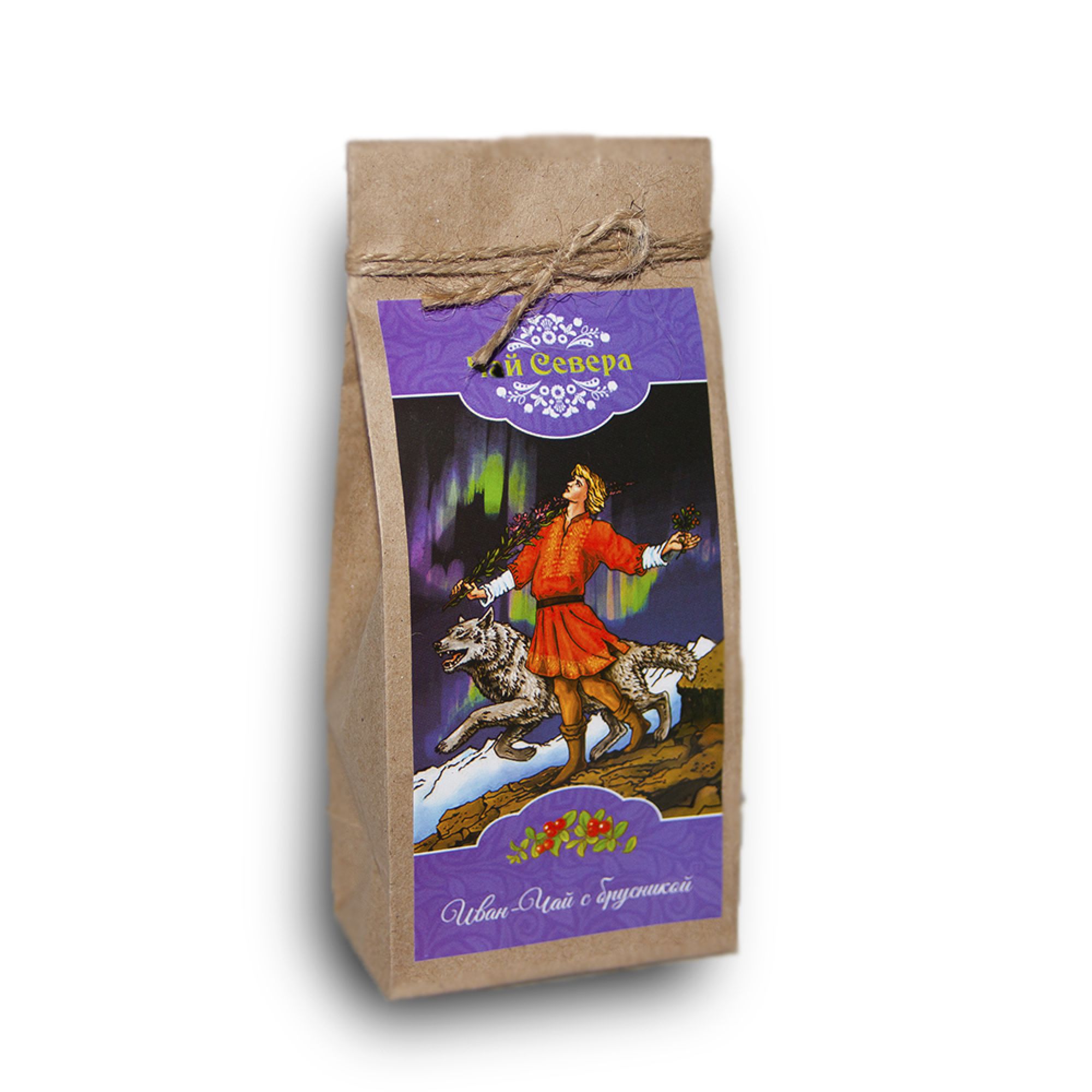 Иван-чай с брусникой 40 гр.