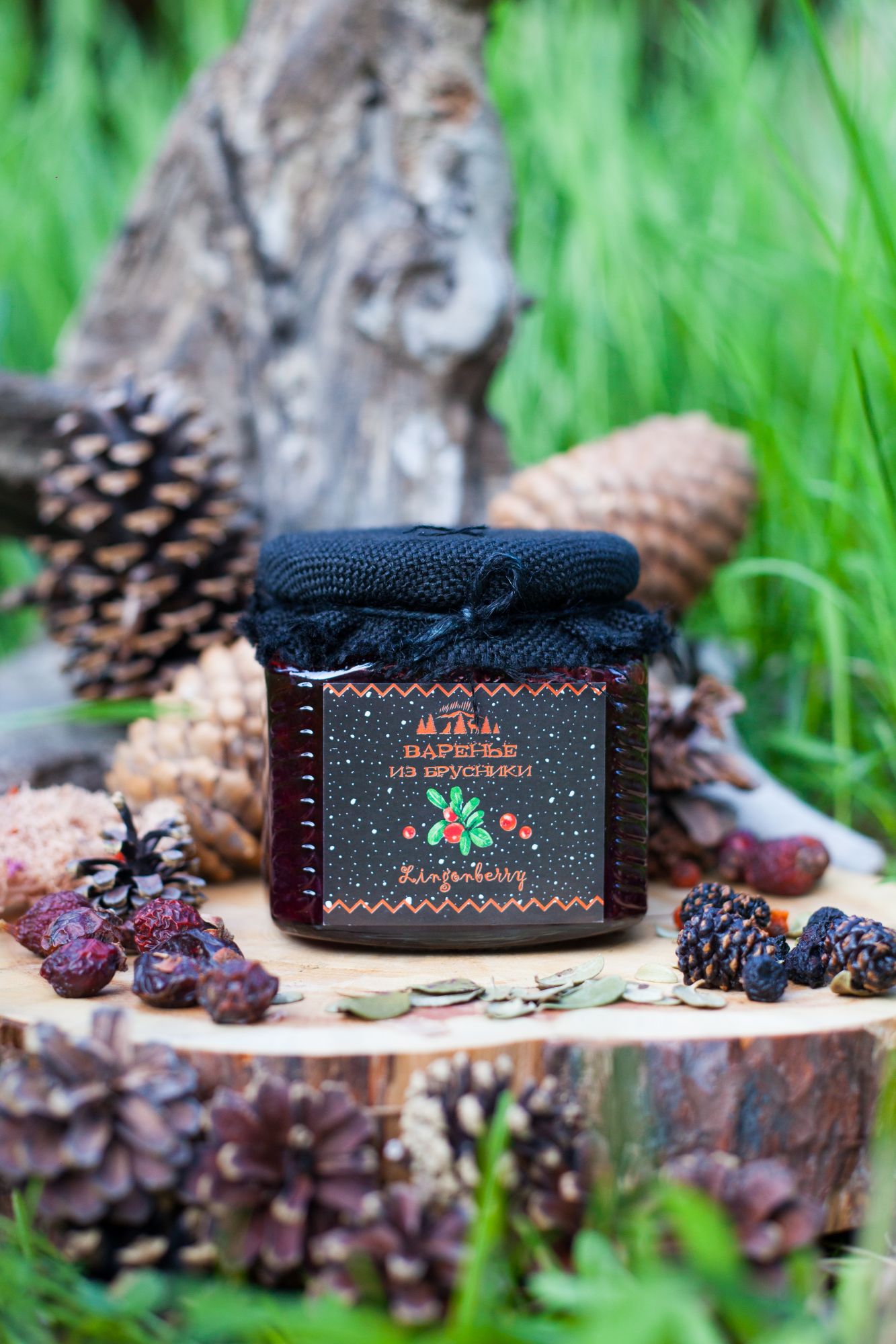 Варенье из брусники 400 гр.
