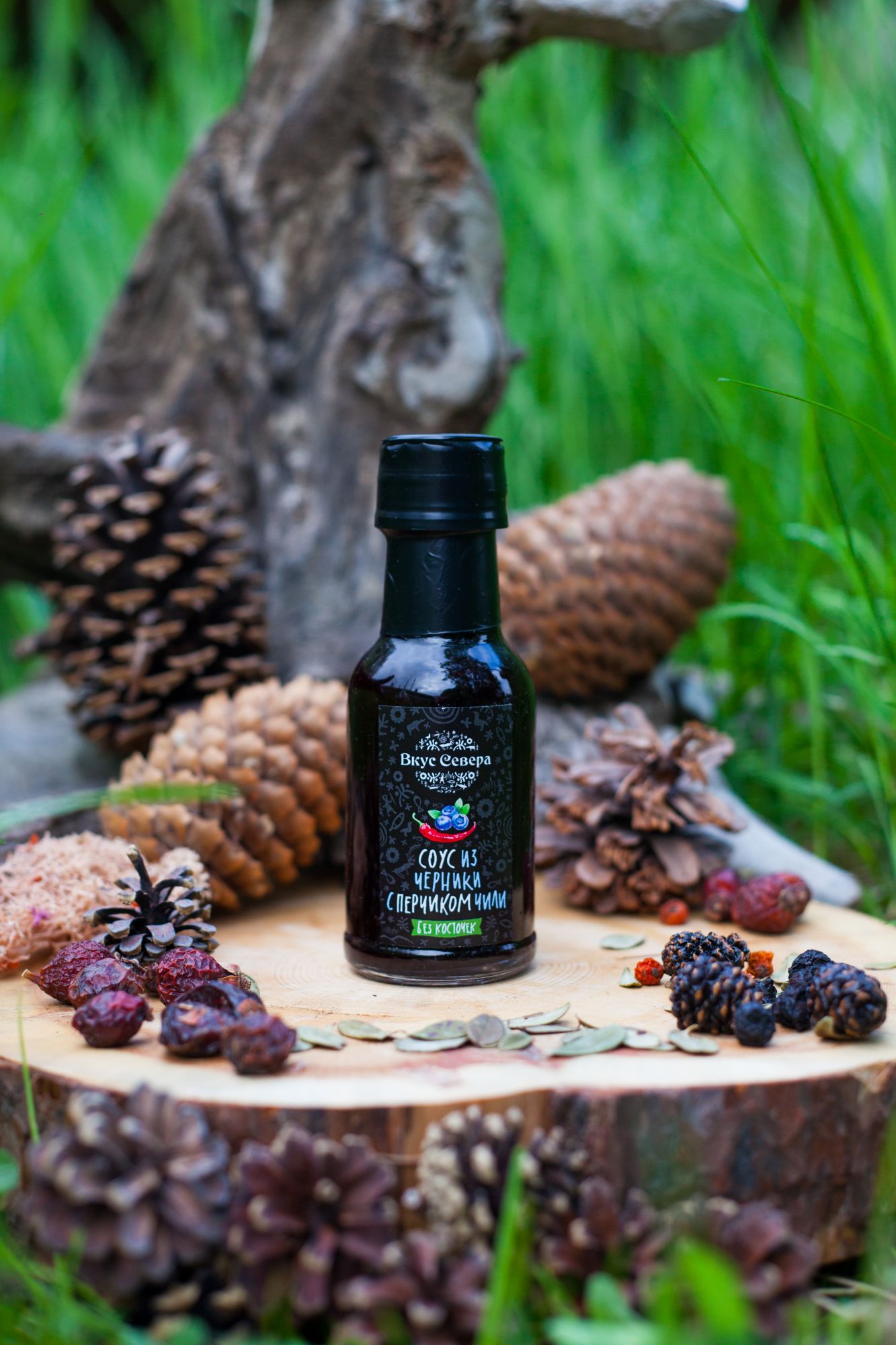 Соус из черники с перцем 95 мл.
