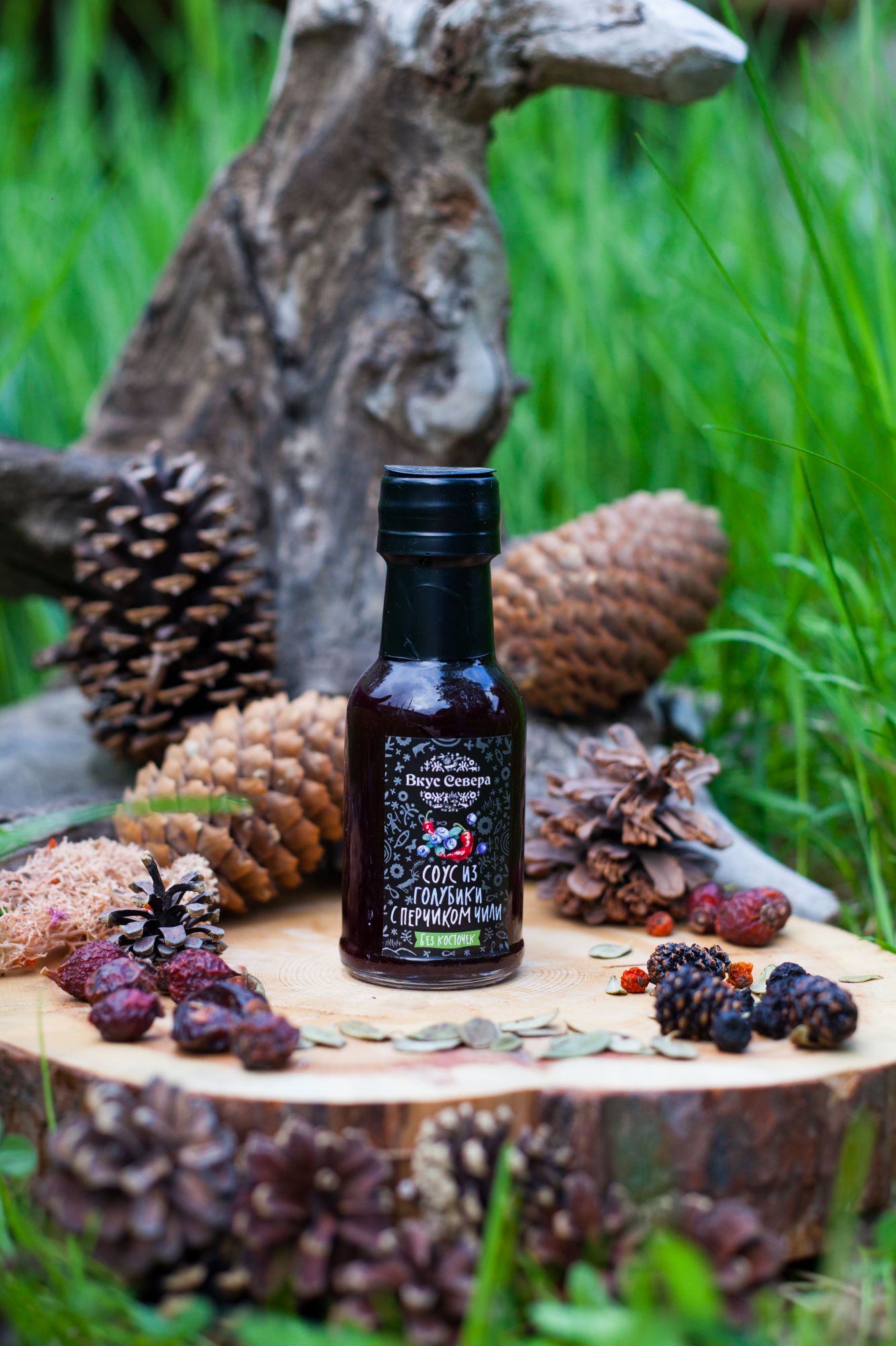 Соус из голубики с перцем 95 мл.