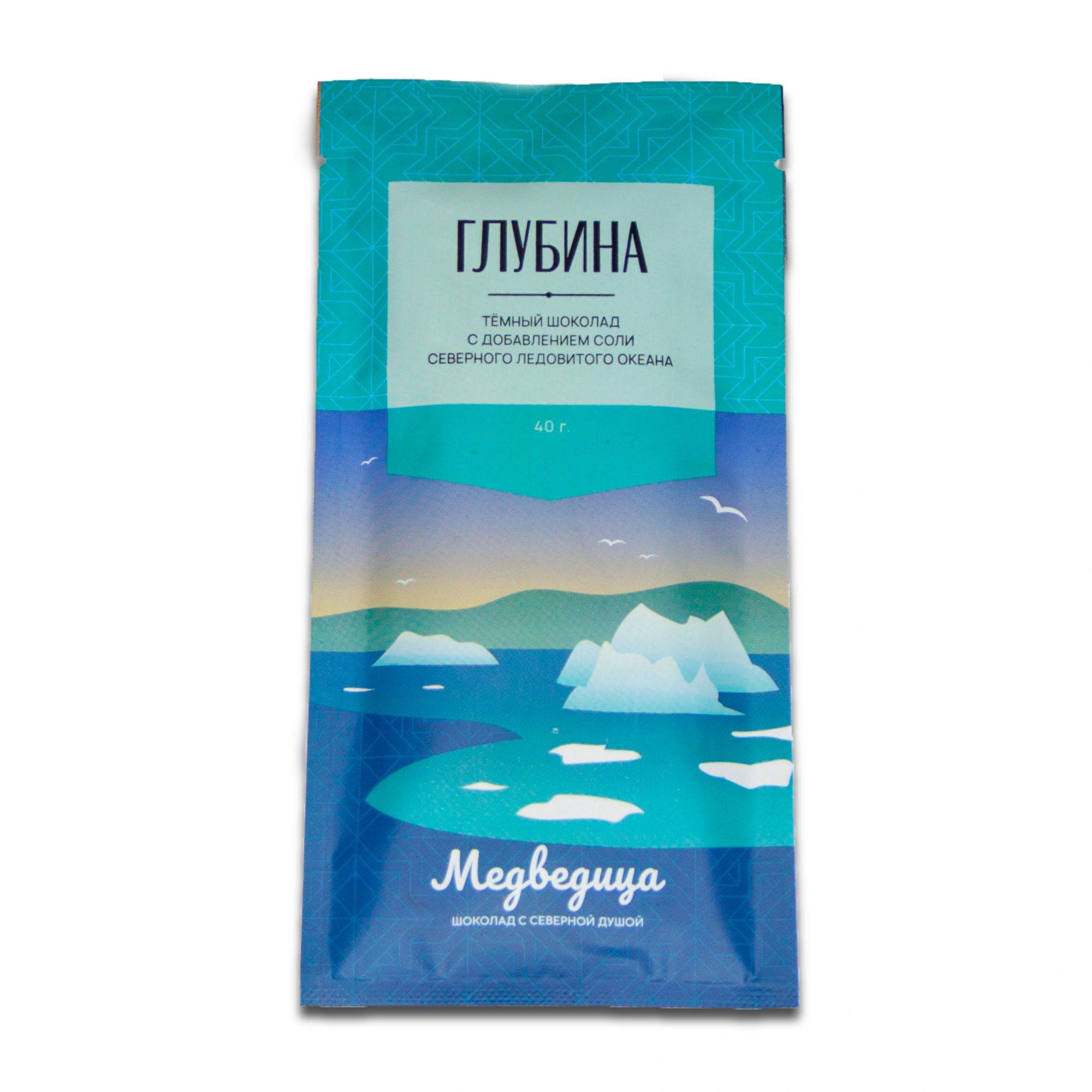 Шоколад "Глубина" темный 40 гр.