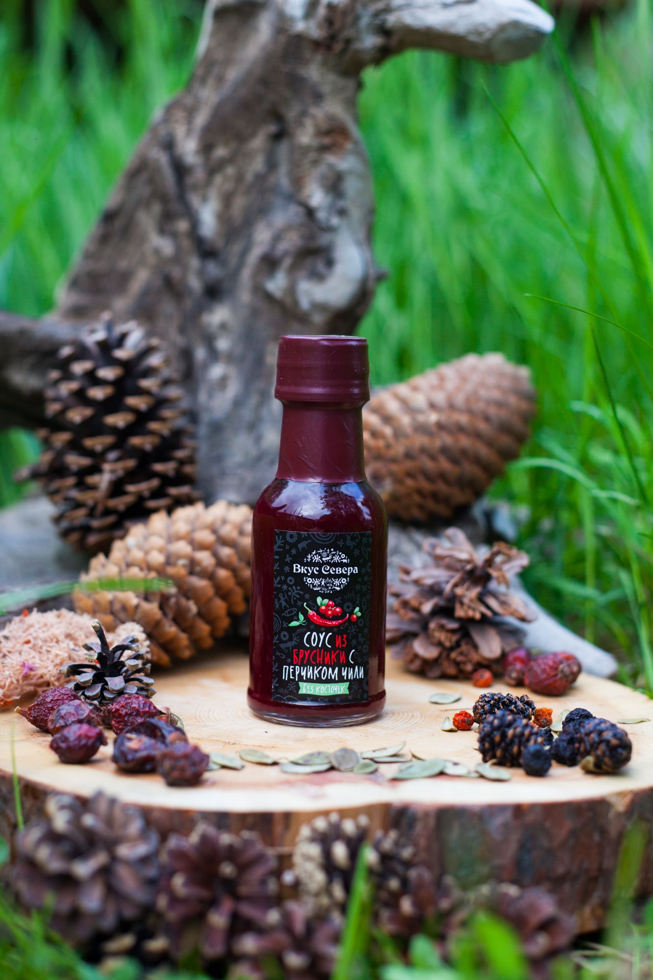 Соус из брусники с перцем 95 мл.