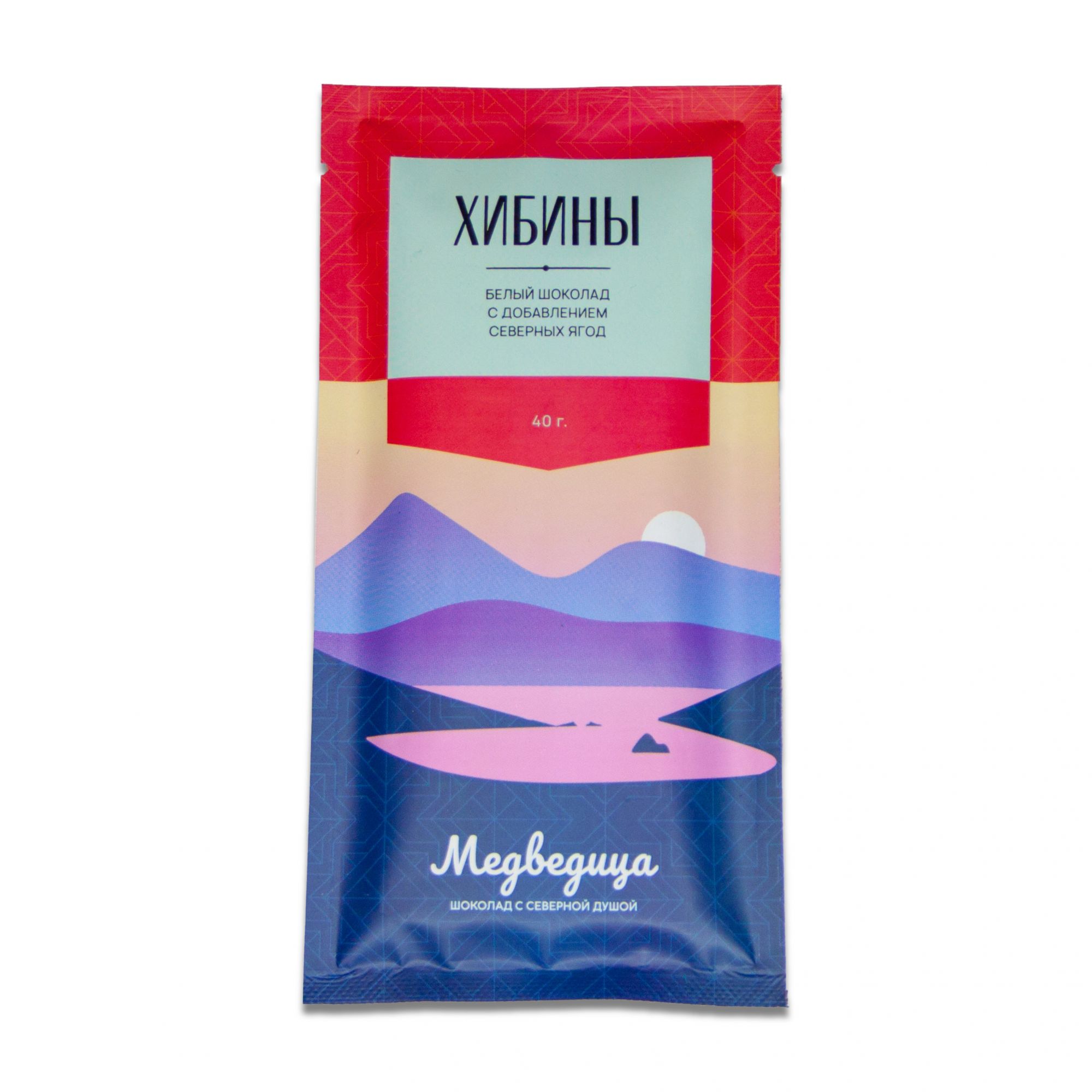 Шоколад "Хибины" белый 40 гр.