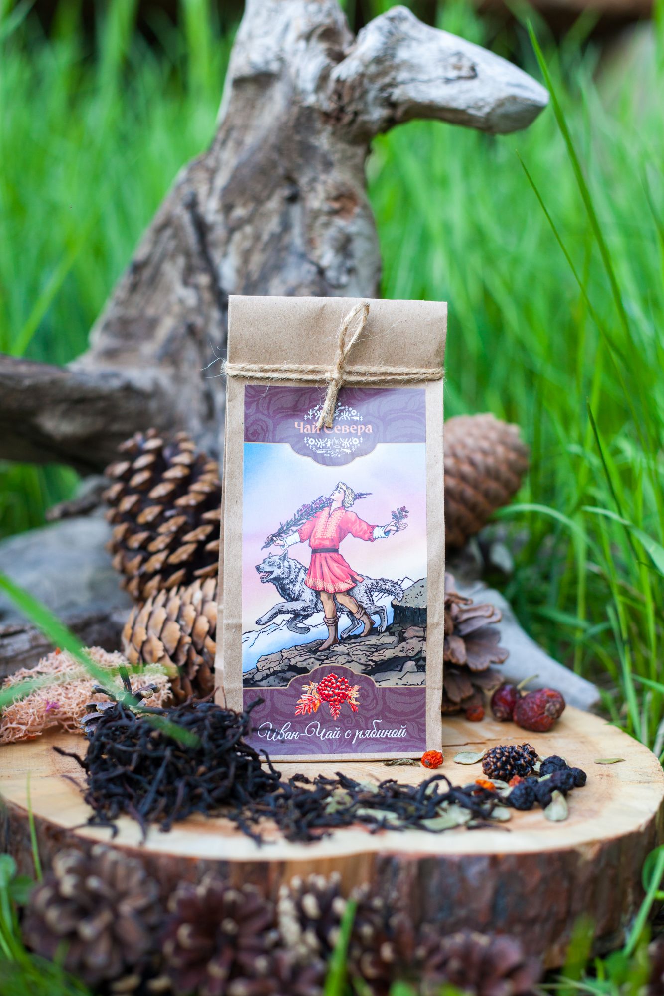 Иван-чай с рябиной 40 гр.