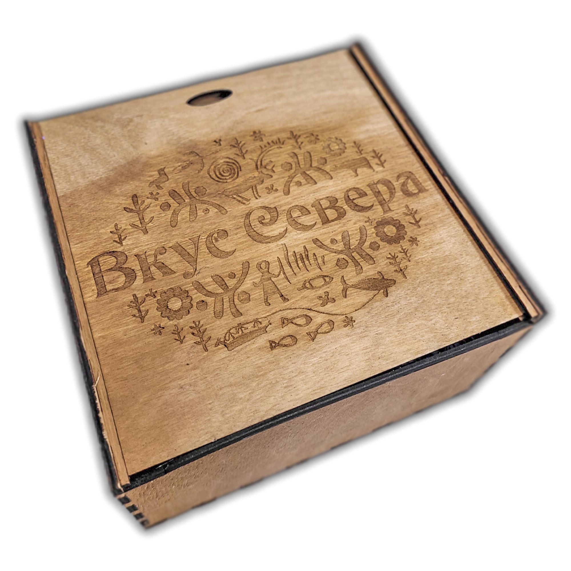 Подарочный бокс из дерева