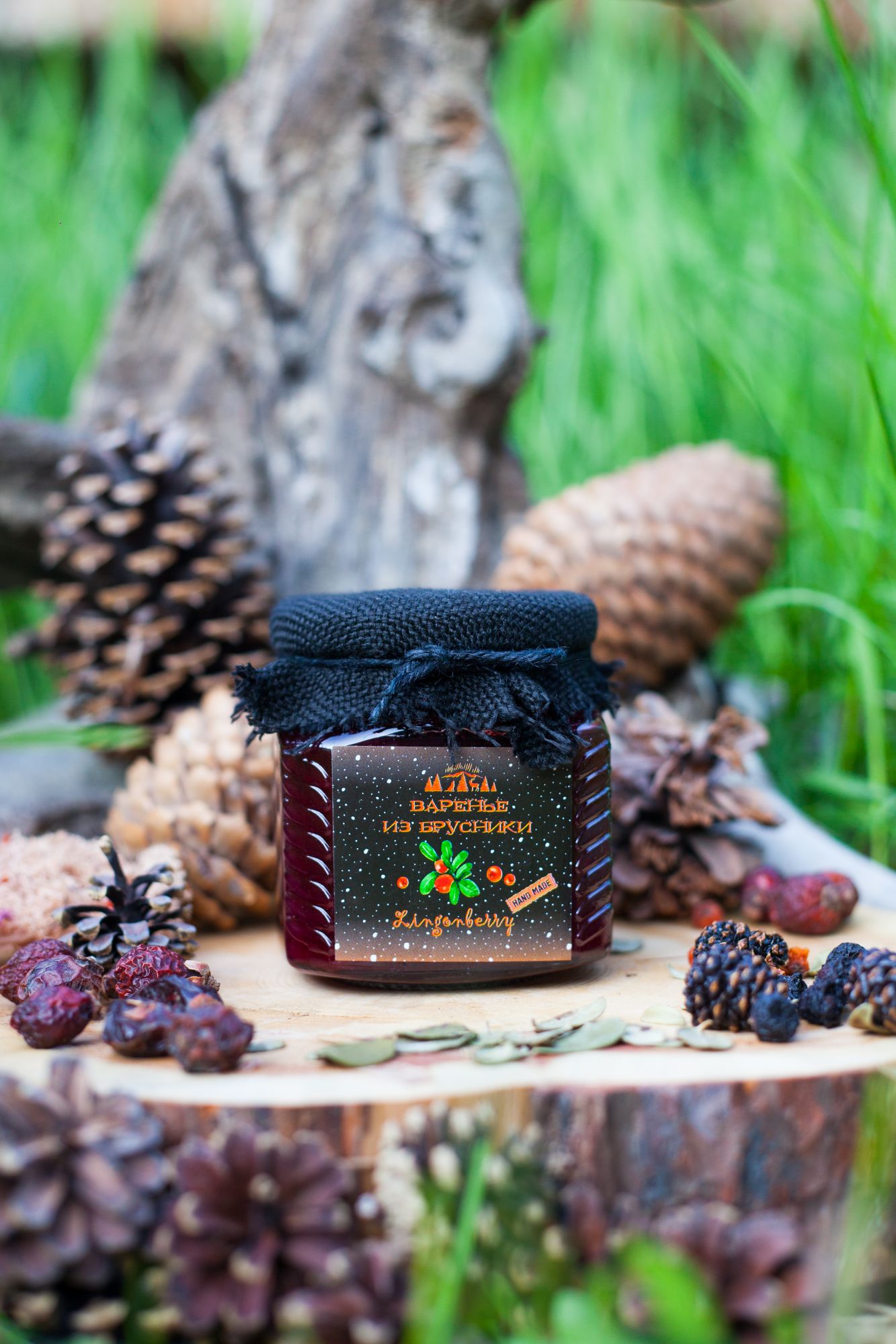 Варенье из брусники 250 гр.