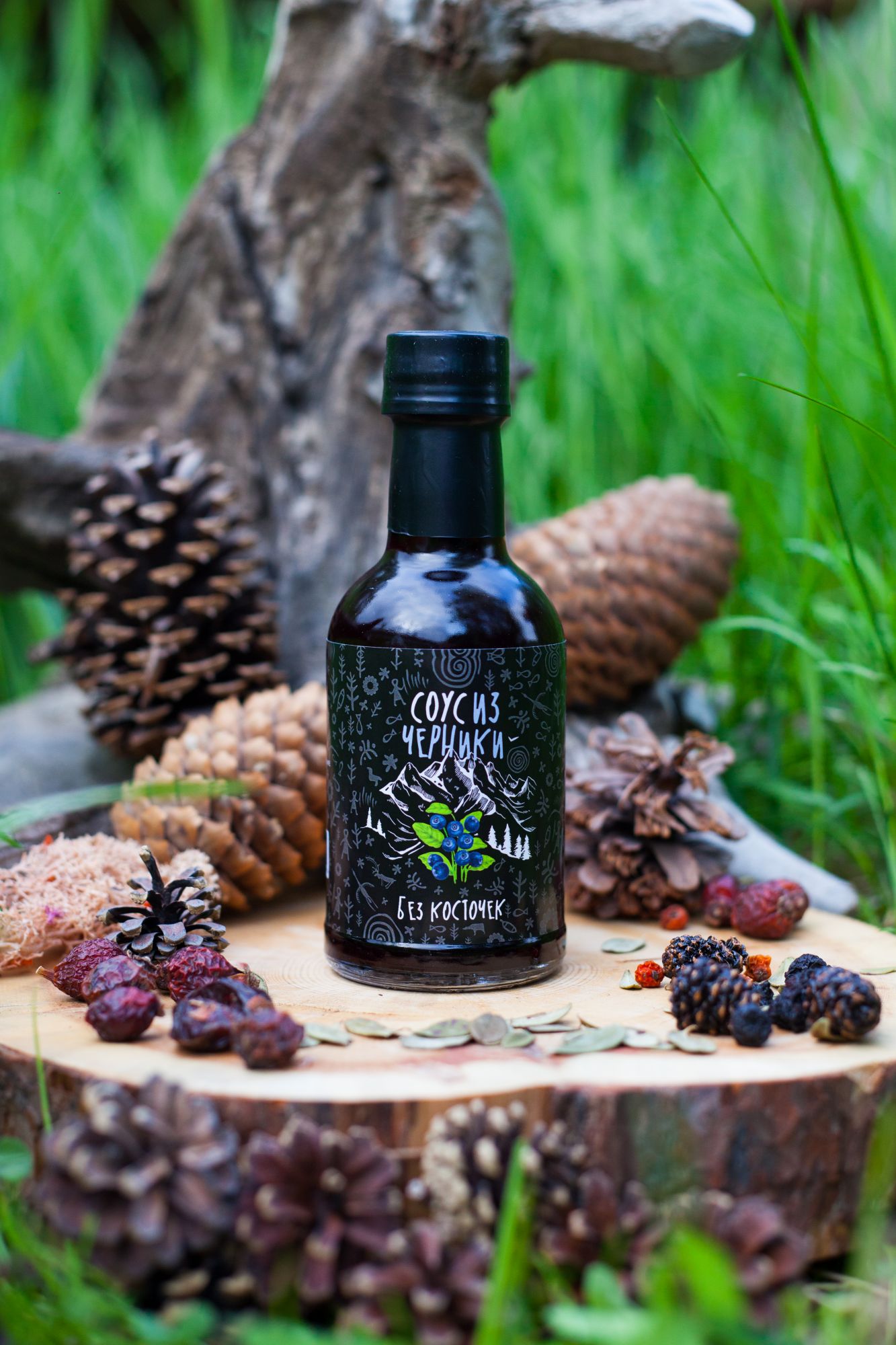 Соус из черники 200 мл.